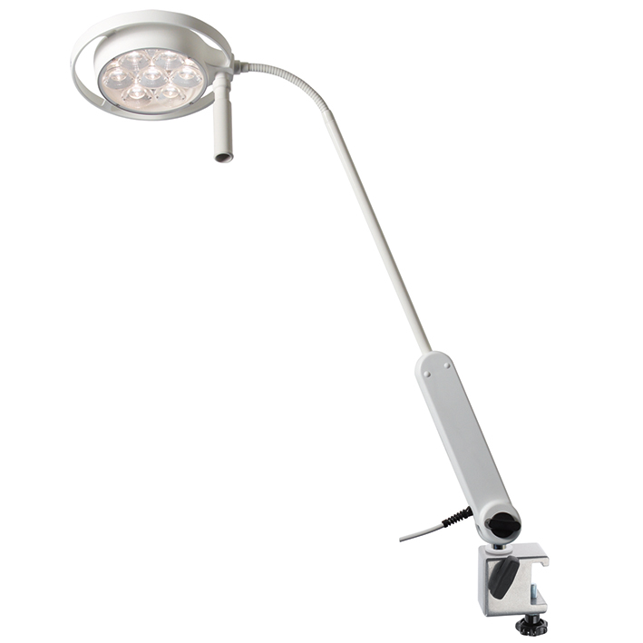 [U17023] Mach LED 115 Untersuchungsleuchte mit Befestigungsklemme für Versorgungsschienen 30 mm