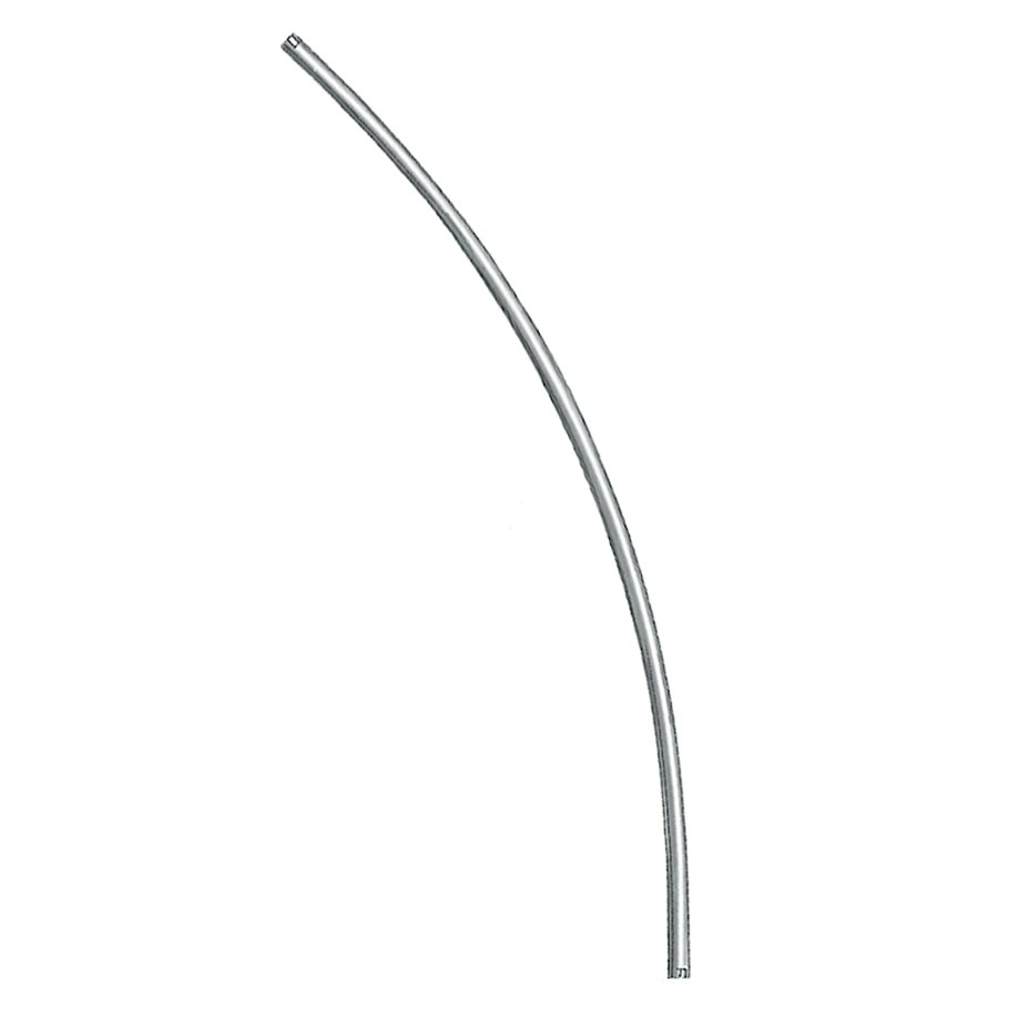 [U17131] Tunnellierschaft, allein, gebogen, 24,5 cm