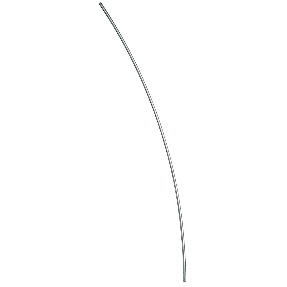 [U17132] Tunnellierschaft, allein, gebogen, 55,5 cm