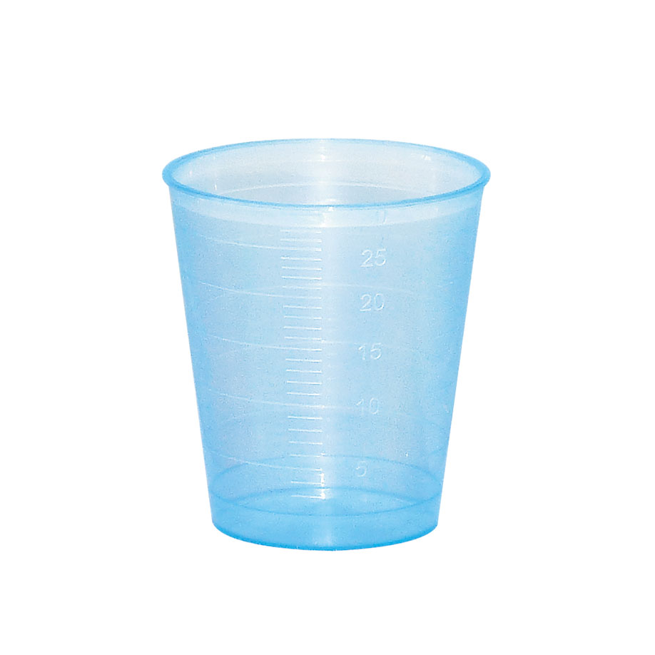 [U17330] Medizinbecher ratiomed blau – 3750 Stück