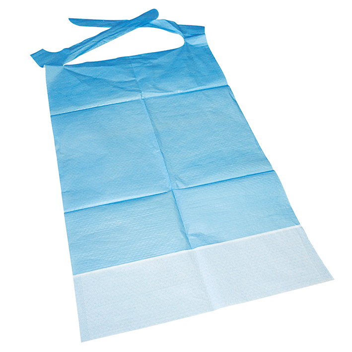 [U17487] Medi-Inn Einmal-Esslätzchen mit Auffangtasche 64 x 36 cm (50 Stck.)