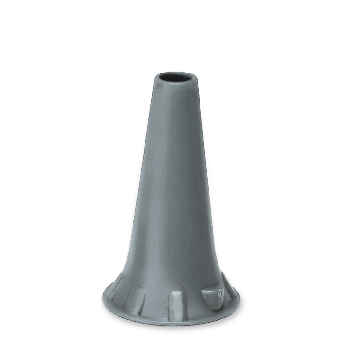 Einmal-Ohrtips 4,0 mm grau, für Erwachsene (50 Stck.)  Tüte = 20 Btl.