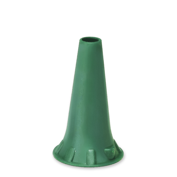 Einmal-Ohrtips 4,0 mm grün, für Erwachsene (50 Stck.) Tüte = 20 Btl.