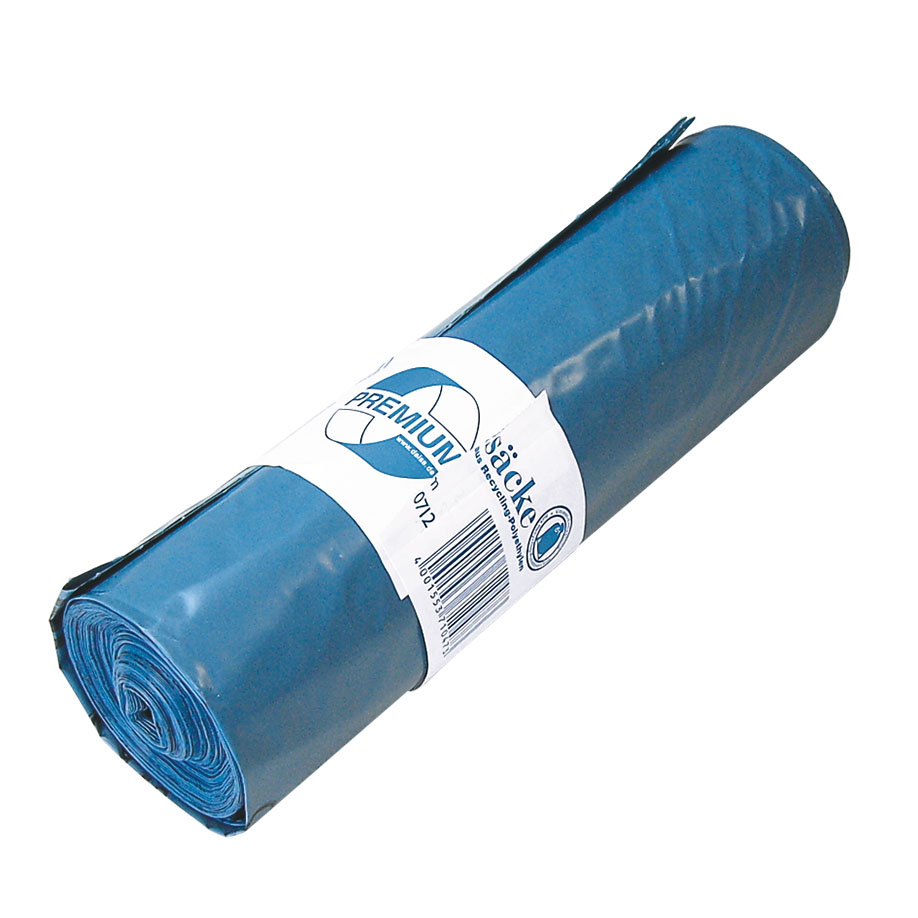Abfallbeutel 70 Ltr., 575 x 1000 x 0,06 mm (10 Rl. à 25 Btl.)