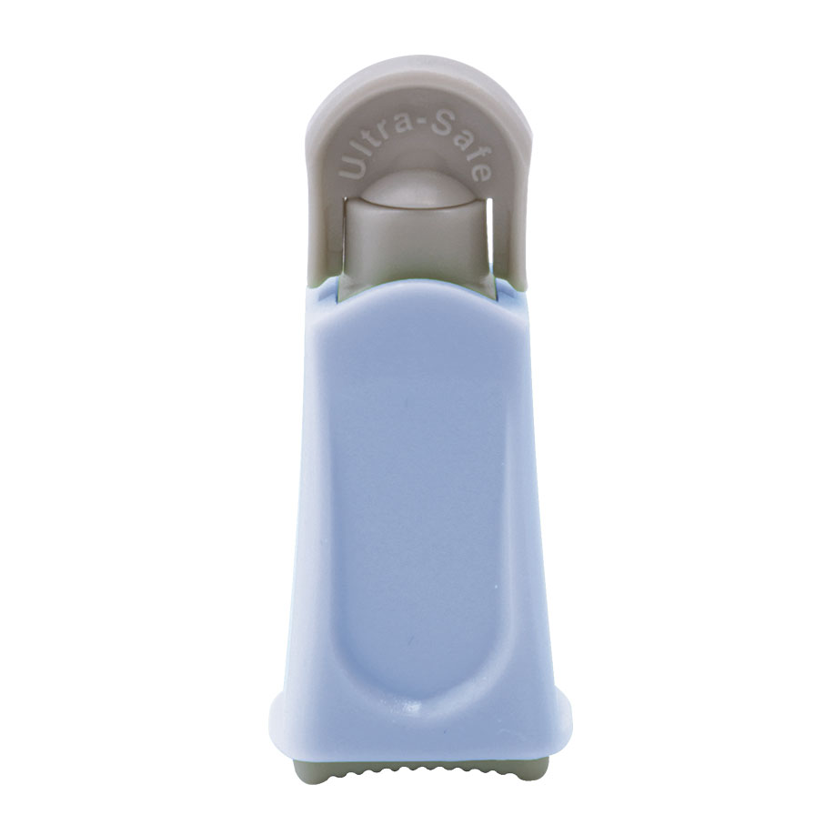 [U17587] Ultrasafe Einweg-Sicherheitslanzetten 21 G x 1,8 mm, blau (100 Stck.)