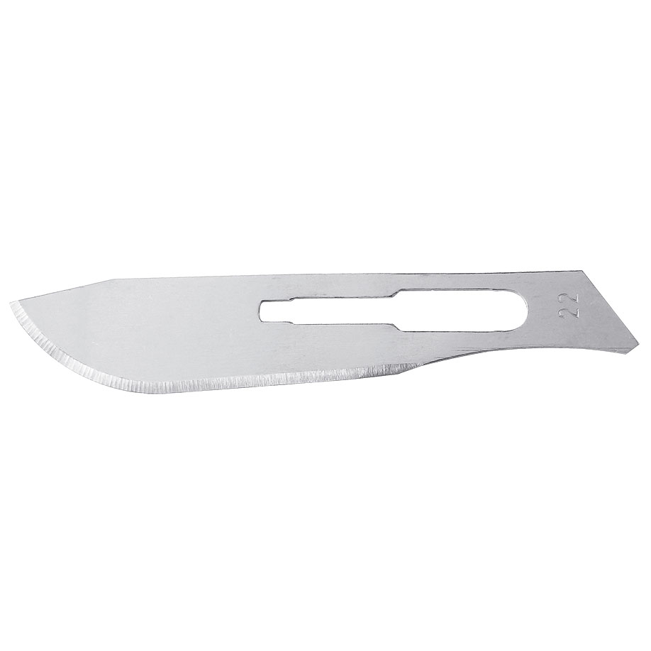 [U17606] Einmal-Skalpellklingen ratiomed Fig. 22 steril (100 Stck.)