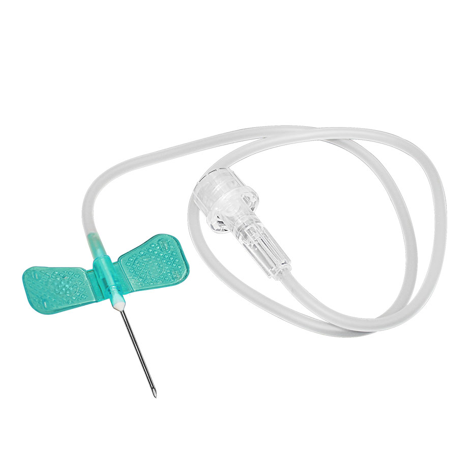 [U17654] Wingflo Flügelkanülen 21 G, 0,80 x 19 mm, grün (50 Stck.)