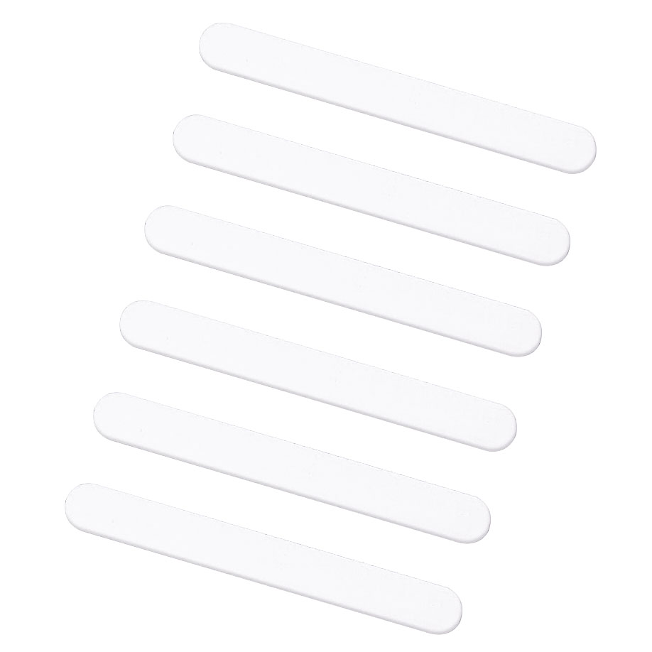 [U17725] Universalspatel ratiomed aus Kunststoff weiß, 15 cm (100 Stck.)