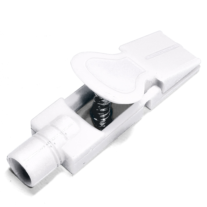 RT-Anschluss für TAB Elektroden mit 4 mm Bananenstecker-Anschluss weiß (10 Stck.)