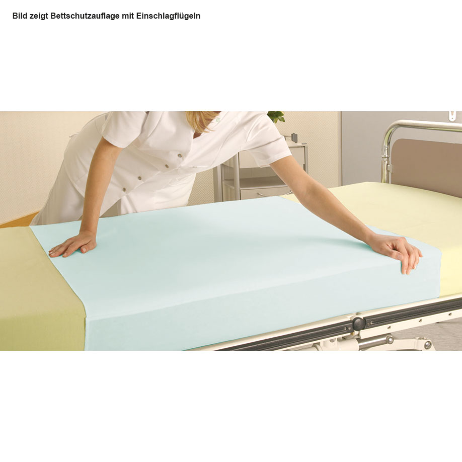 Wewa Care Wing Bettschutzauflage mit Einschlagflügeln, ca. 85 x 90 cm