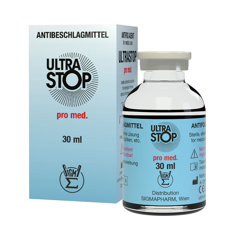 [U17866] ULTRASTOP pro med. steril 30 ml Durchstichflasche, Antibeschlagmittel
