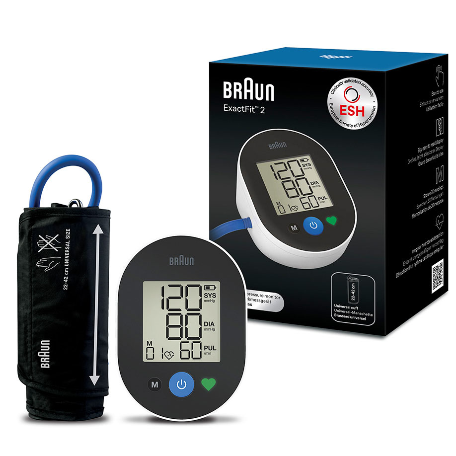 BRAUN ExactFit 2 BUA4050 Oberarm-Blutdruckmessgerät