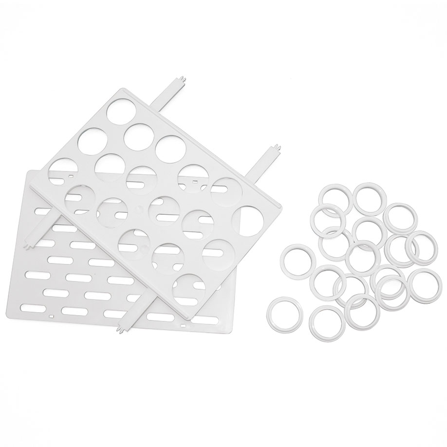 [U18168] MULTIRACK für Mini-Laborbrutschrank CULTURA M mit runden Löchern