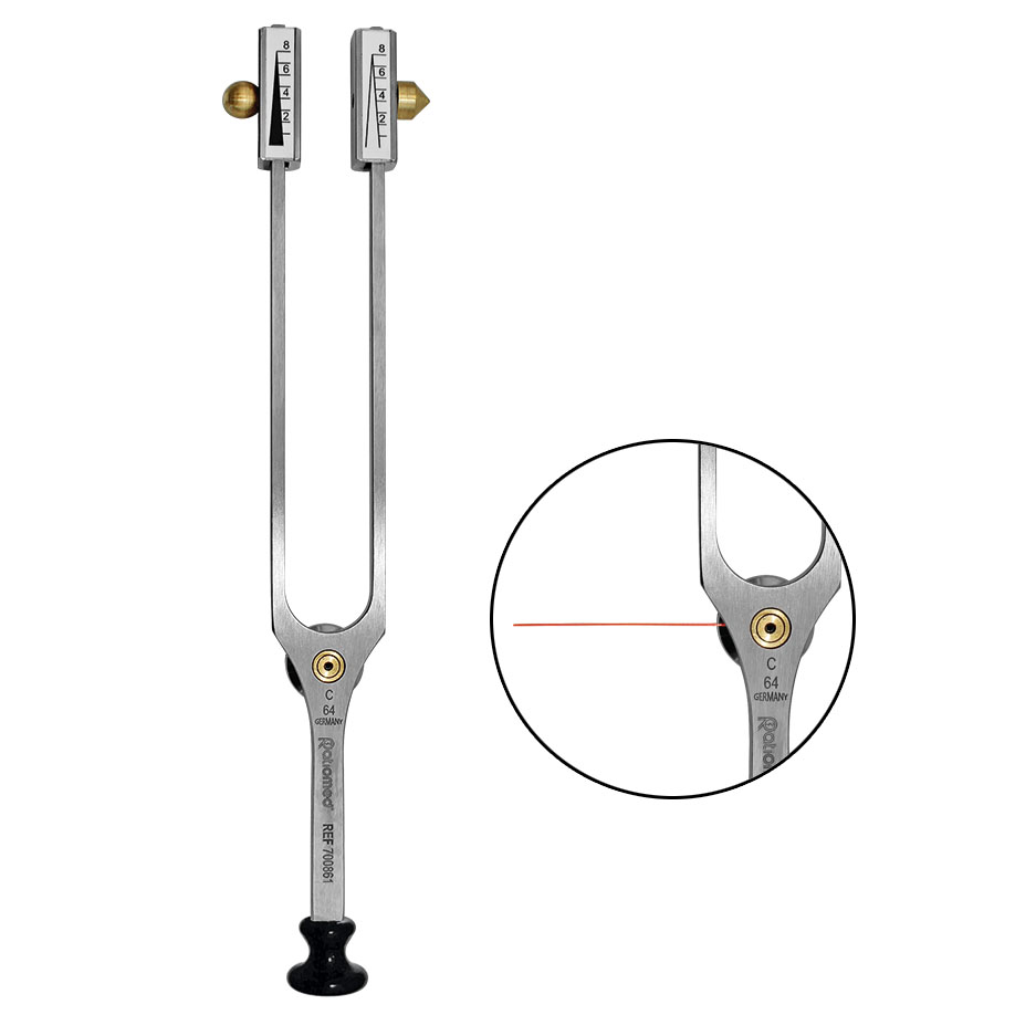 [U18230] Neurologische Multifunktionsstimmgabel ratiomed mit Monofilament