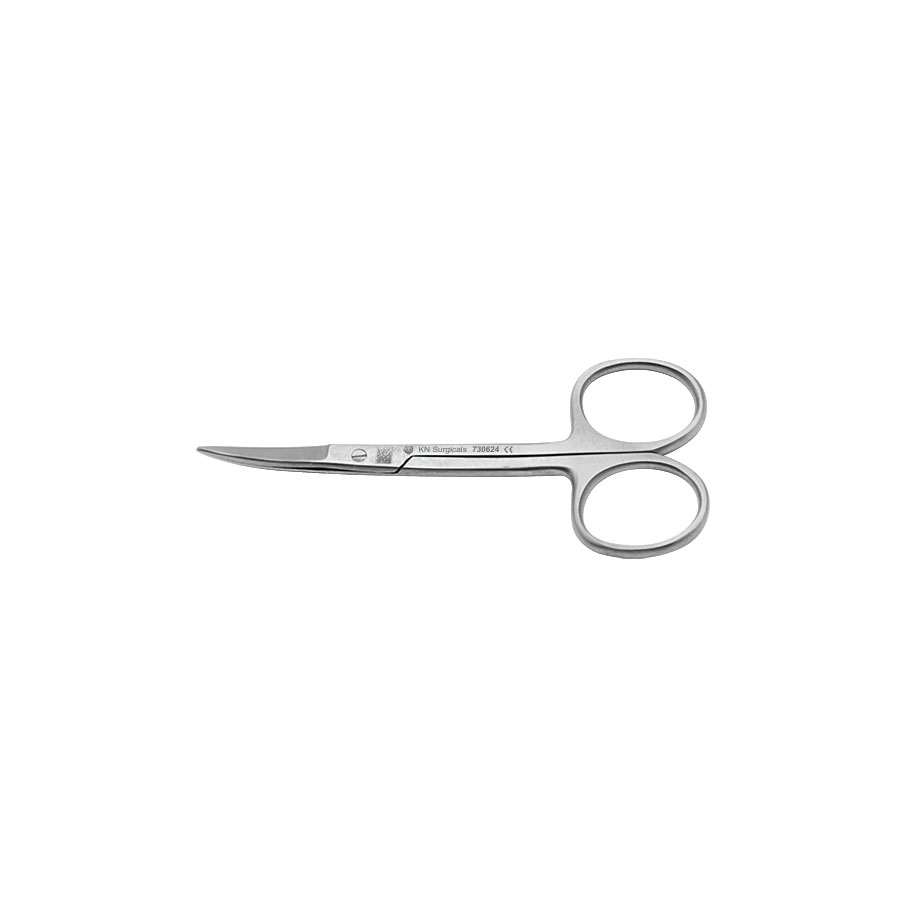 feine Nagelschere ratiomed gebogen, 9 cm
