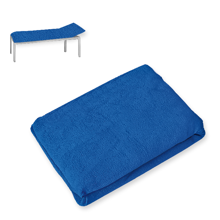 Liegenbezug Frottee royalblau, 80 x 200 cm