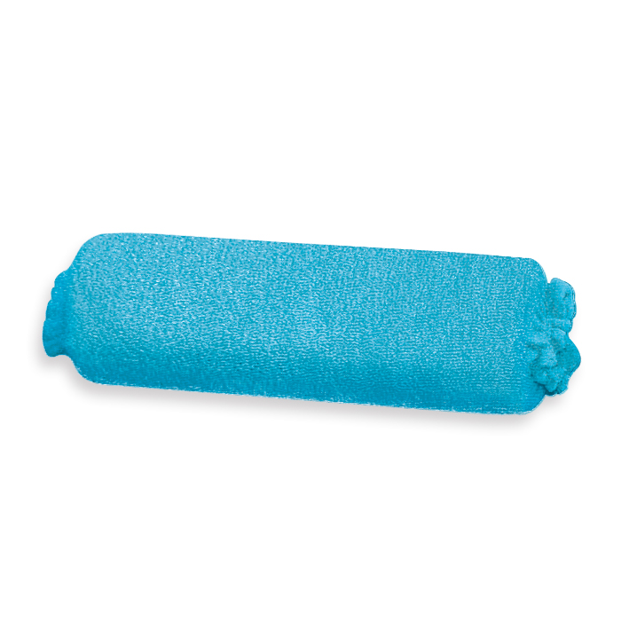 Nackenrollenbezug Frottee türkisblau, für Rollen 40 cm