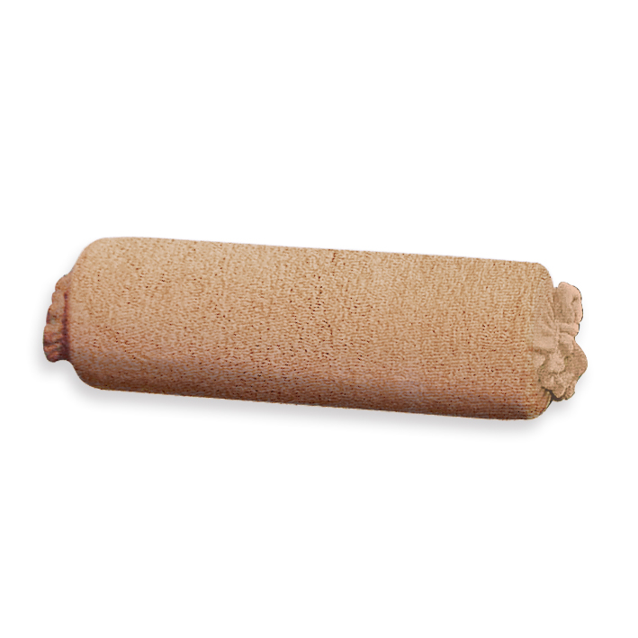 Nackenrollenbezug Frottee camel, für Rollen 50 cm