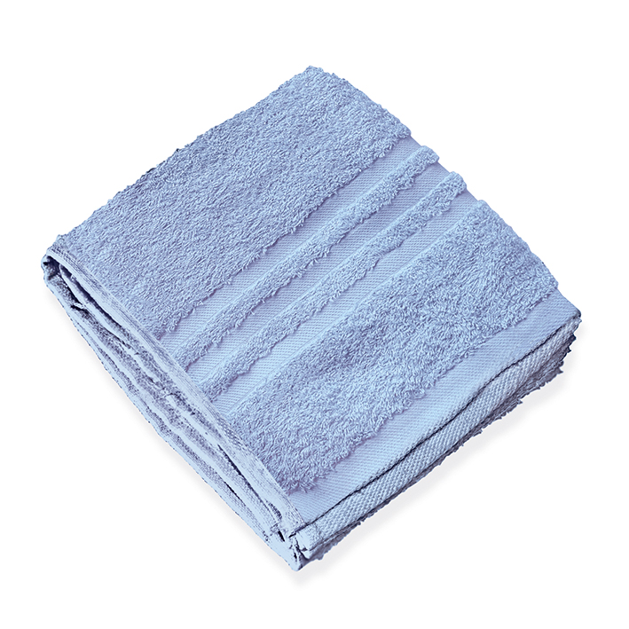 [U18644] Handtuch taubenblau, 50 x 100 cm
