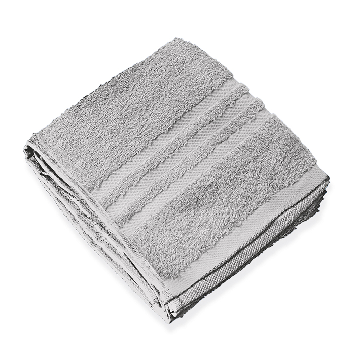[U18650] Handtuch silber, 50 x 100 cm