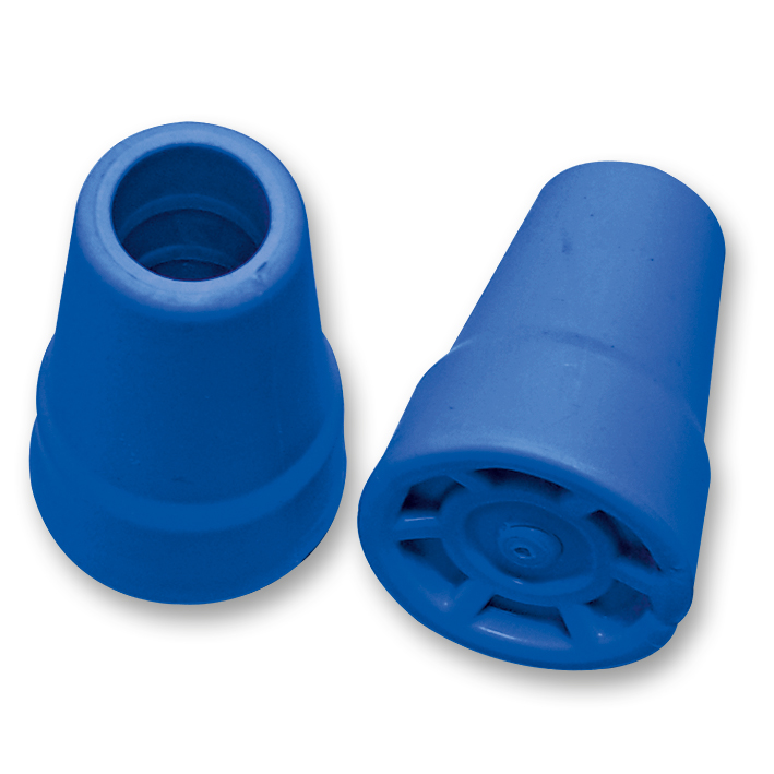 Gehhilfe-Kappe blau 19 mm