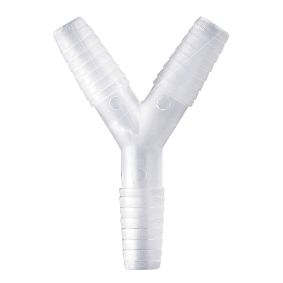[U19021] medimex Y-Verbinder, seitengleich min.Ø 9, max. Ø 10 mm (neue Ausführung) – 10 Stück
