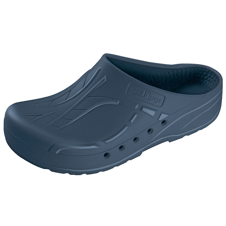 mediPlogs OP-Schuhe ohne Fersenriemen blau, Gr. 48