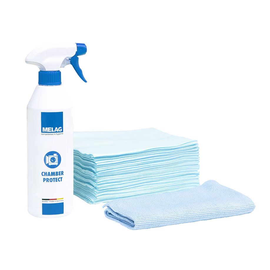 [U19515] Chamber Protect Kesselreinigungs-Set (Reinigungsspray 500 ml + Tücher)
