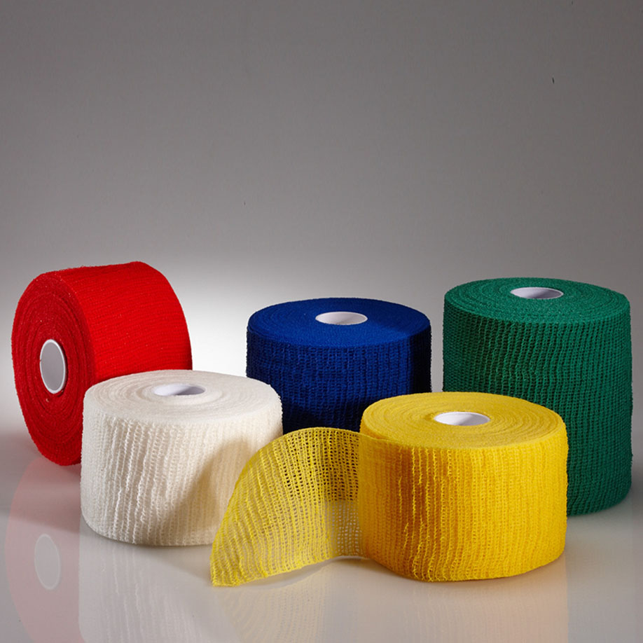 ELASTUS-haft/krepp Fixierbinde blau, 20 m x 6 cm