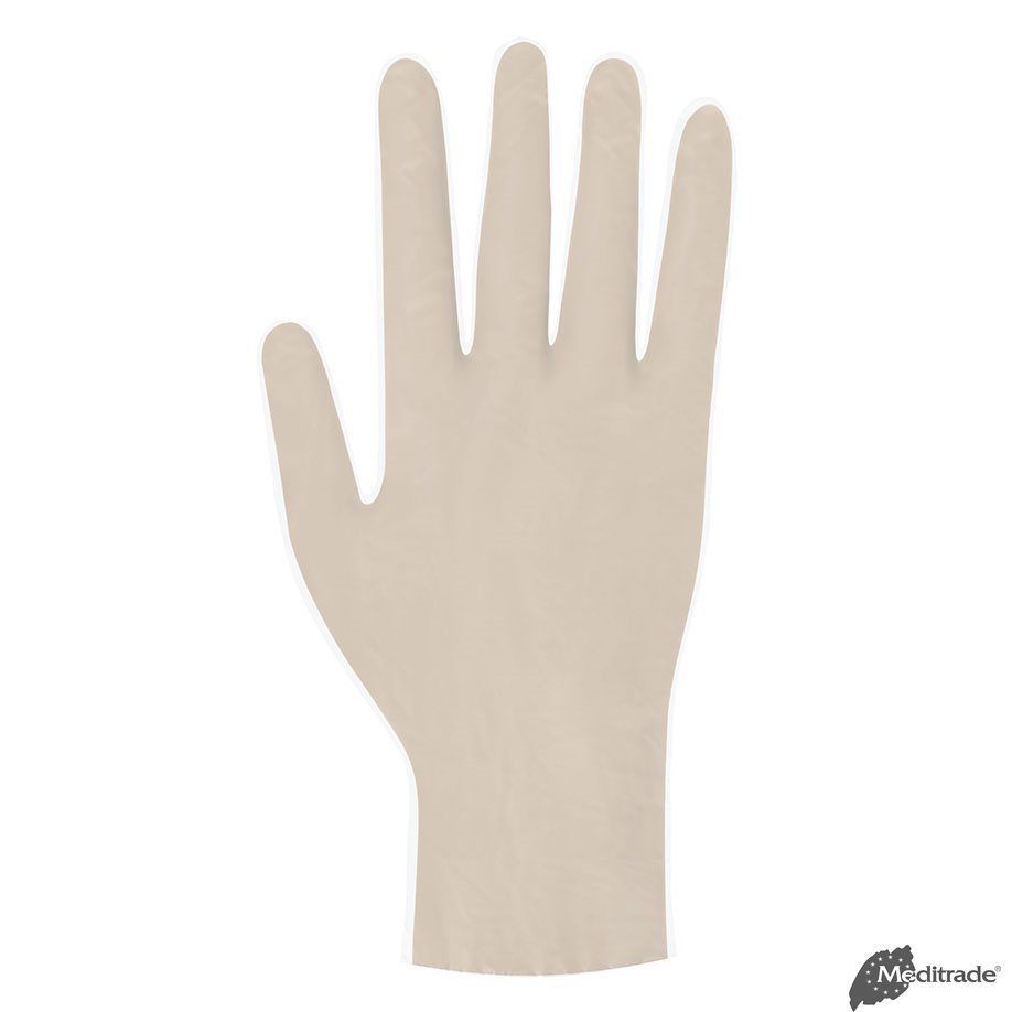 [U19832] Copolymed U.-Handschuhe puderfrei Gr. S, steril – 12 Packungen, je 100 Stück