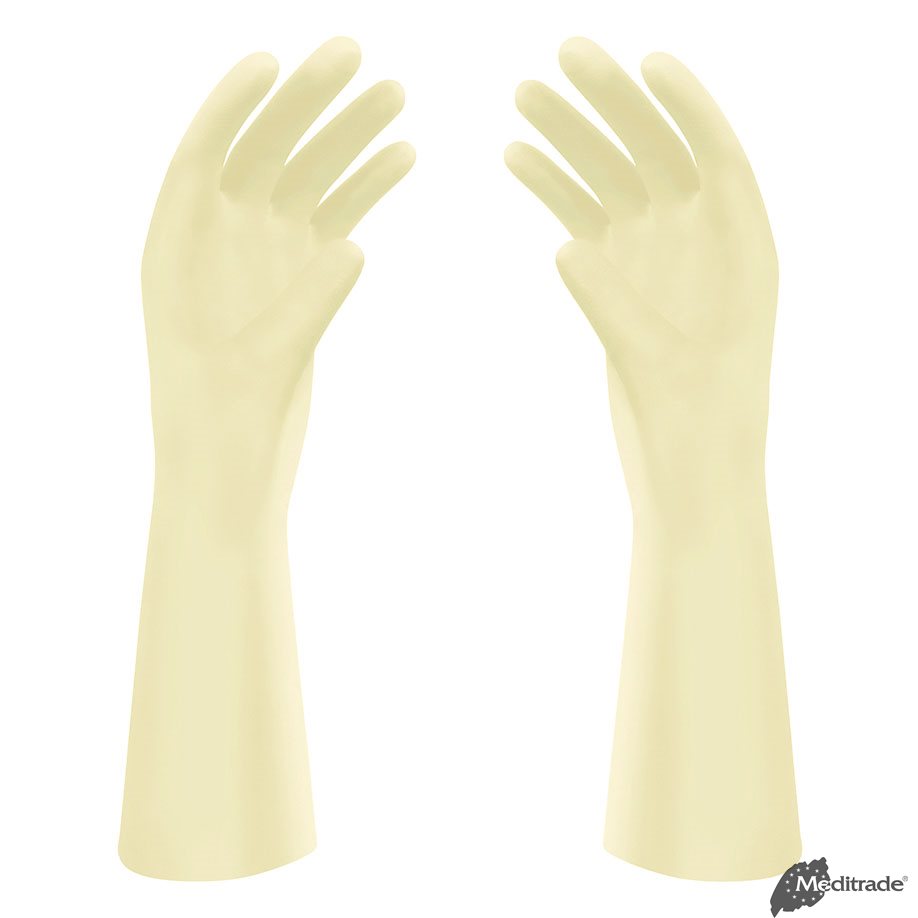 [U19840] Gentle Skin Premium OP-Handschuhe Latex, PF, steril, Gr. 8 (50 Paar)