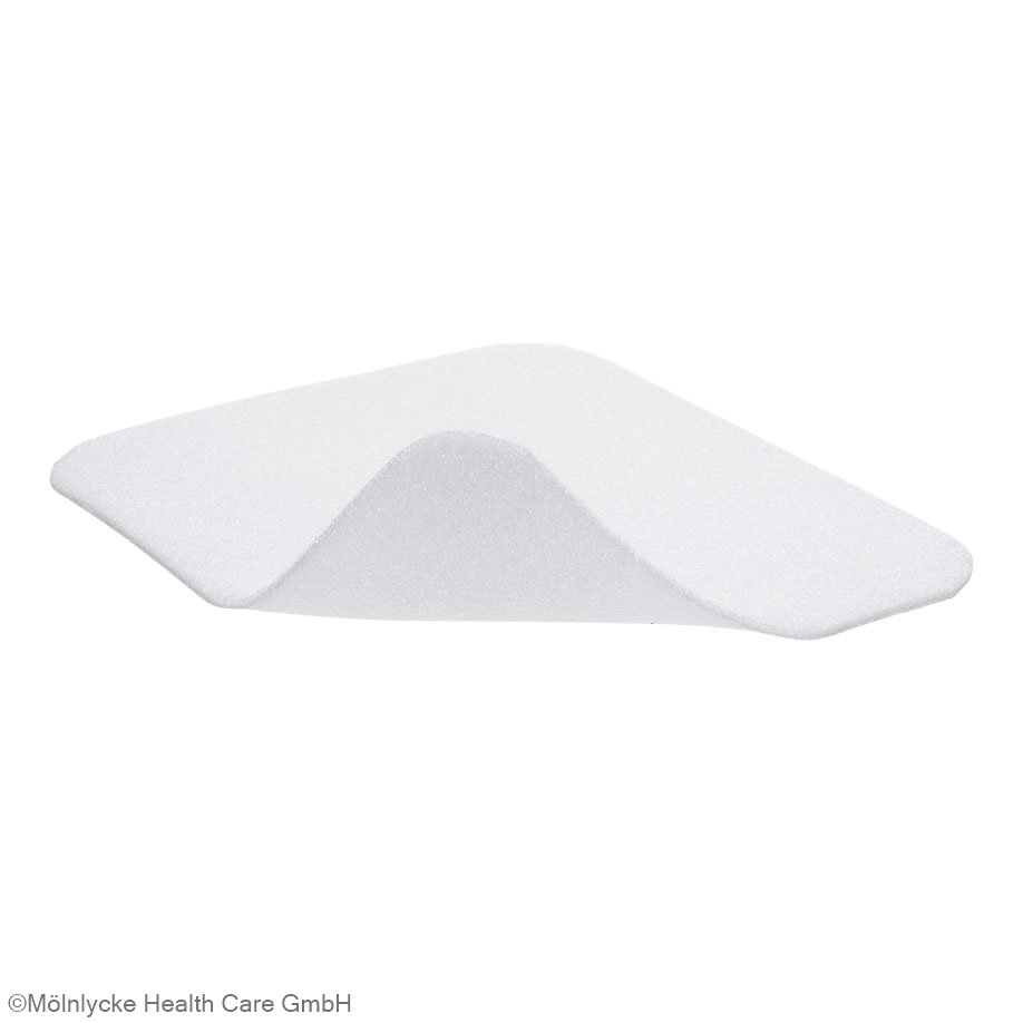 Mepilex Schaumverband ohne Haftrand, steril, 15 x 17 cm (5 Stck.)