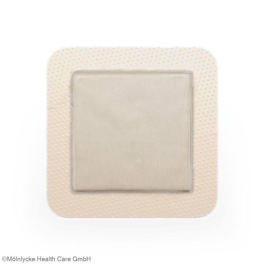Mepilex Border Ag Schaumverband steril, 10 x 30 cm (5 Stck.)