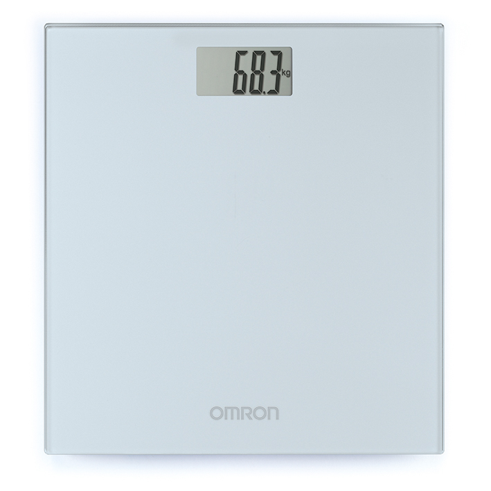 [U20149] OMRON Digitale Personenwaage HN-289 silbergrau