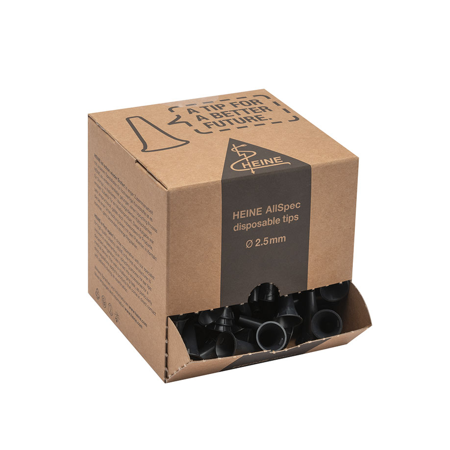 AllSpec Einweg-Tips Ø 2,5 mm (Kinder) schwarz (250 Stck.)