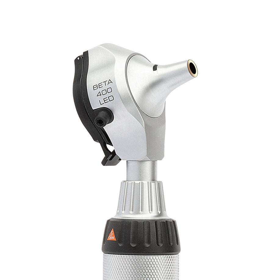 BETA 400 F.O. Otoskop-Set LED, mit BETA4 USB Ladegriff mit USB Kabel  und Steckernetzteil