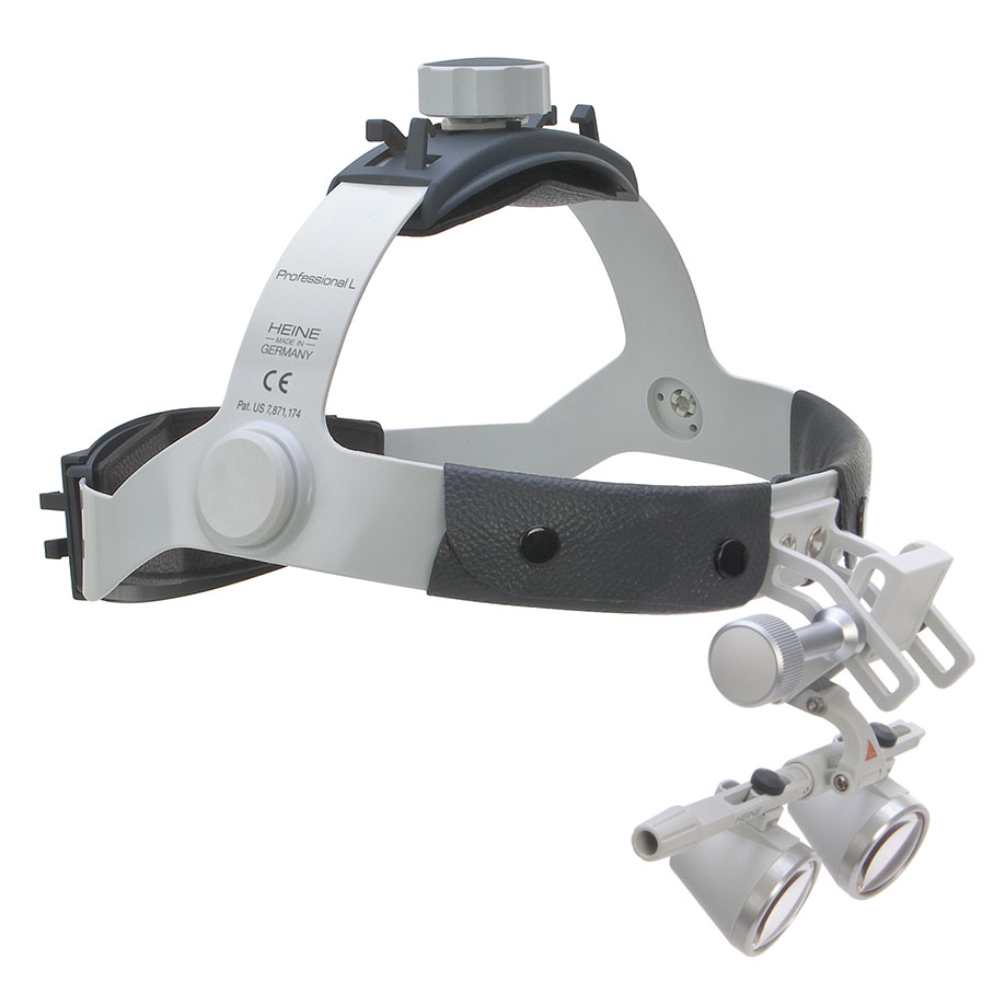 [U20245] Binokularlupenset C HR 2,5x/340 mm mit i-View auf Professional L Kopfband