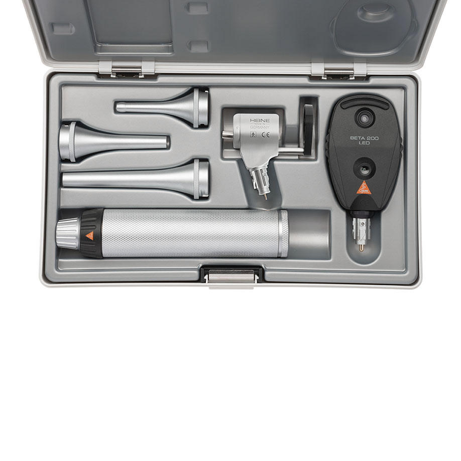 Veterinär Diagnostik-Set LED 2,5 V mit BETA Batteriegriff