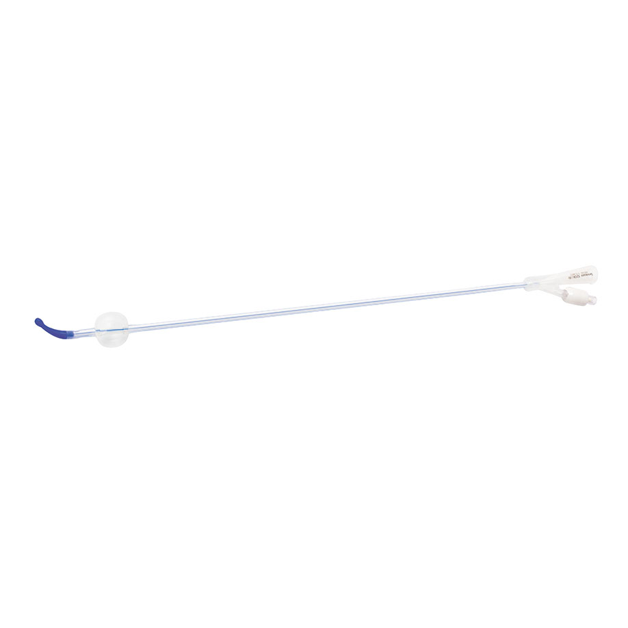 [U20569] SERVOCURA 2-Wege Ballonkatheter, Tiemann-Spitze Ch. 14, 5-10 ml Ballon