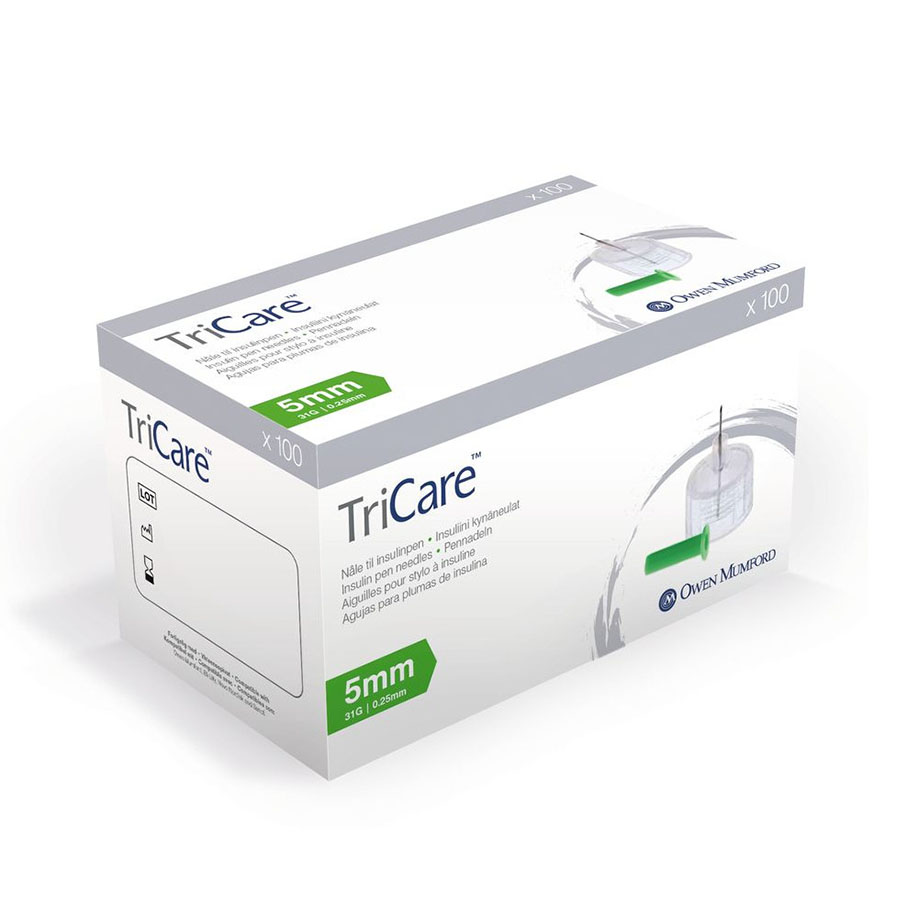 [U20593] TriCare Pennadeln 31 G, 0,25 x 5 mm (100 Stck.)
