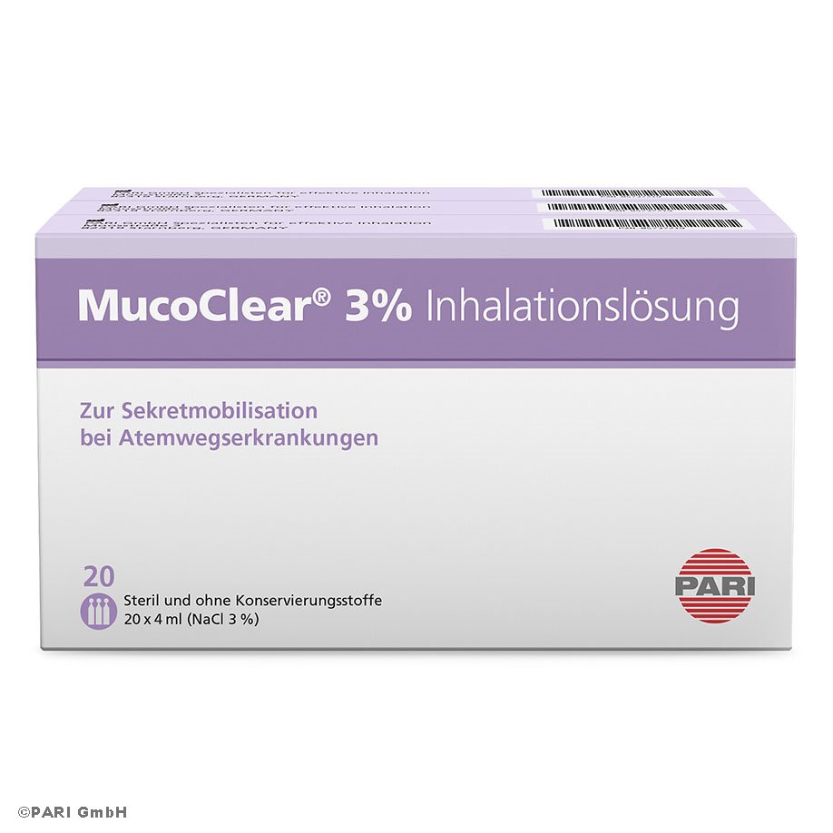 MucoClear 3 % Inhalationslösung (60 x 4 ml)