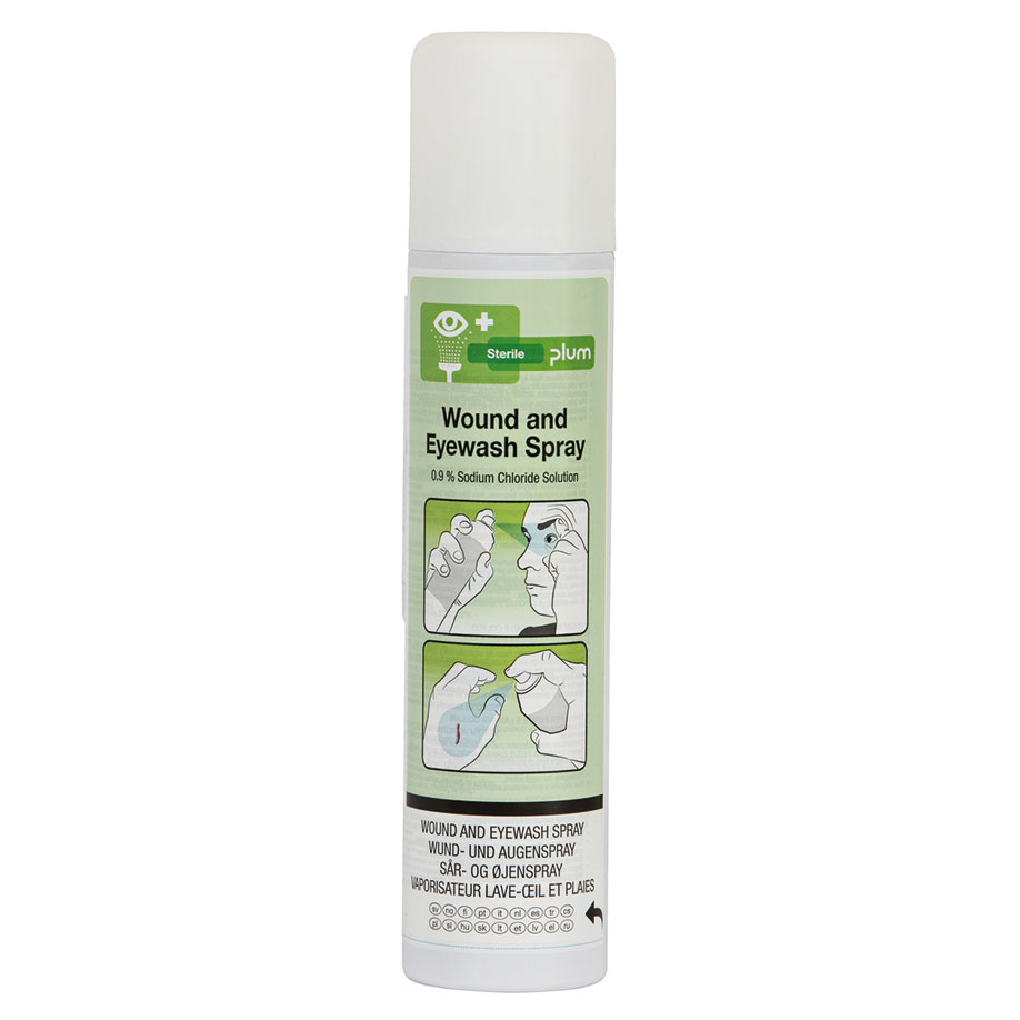 [U20801] Plum Wound and Eyewash Spray 250 ml (0,9 % Natriumchloridlösung)