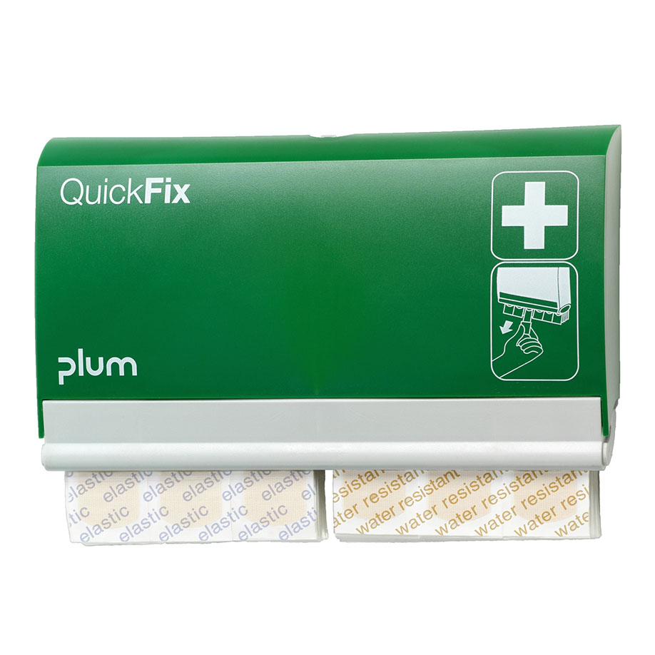 QuickFix Pflasterspender inkl. 1 Elastic Refill und 1 Water resistant Refill
