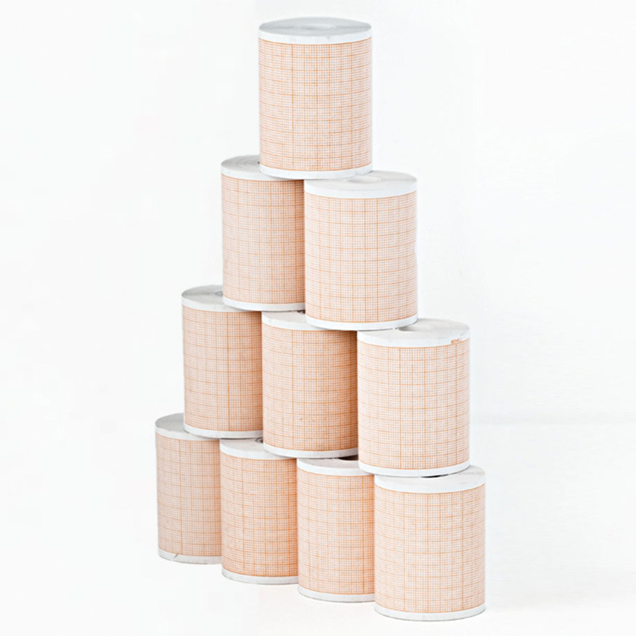 [U20868] Druckerpapier 58 mm x 25 m, wischfest mit Gitterlinien (10 Rl.)