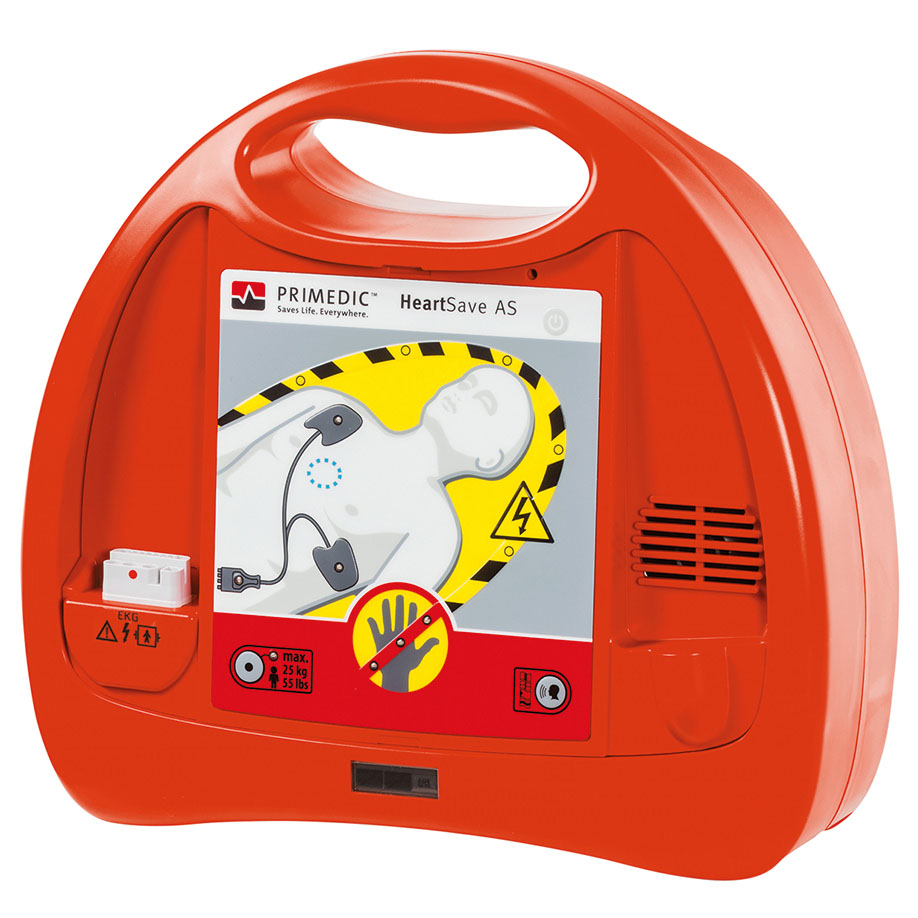 [U20881] HeartSave AS (Batterie) Defibrillator (Sprachpaket DE_GB_ES_FR)