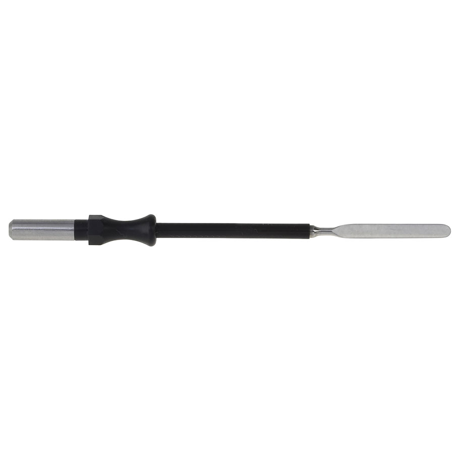 Spatelelektrode oval, monopolar, 24 x 3 mm – 5 Stück