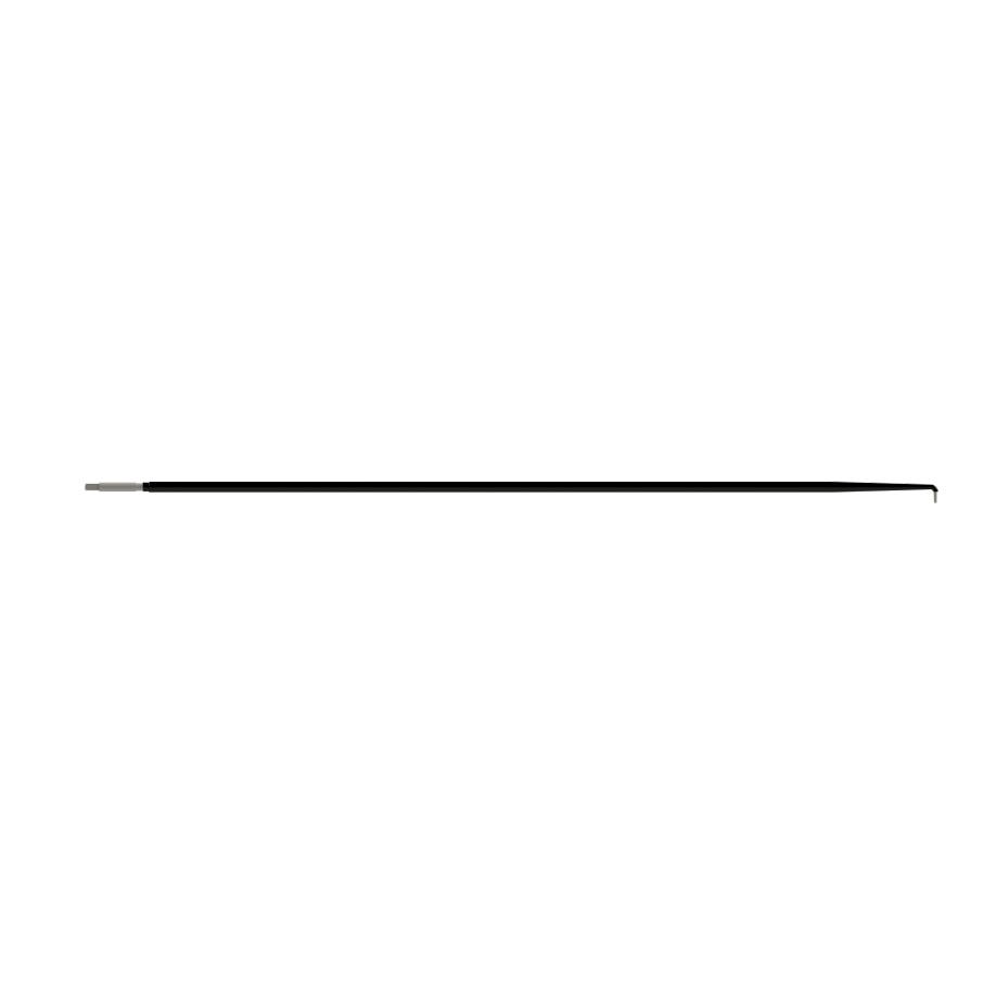 Arthroskopieelektrode monopolar 2,5 x 0,8 mm, AL = 170 mm 90° abgewinkelt