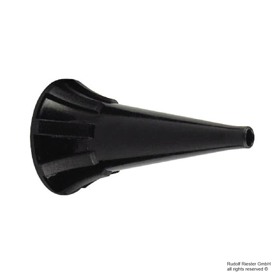 Einmal-Ohrtrichter, Ø 2,5 mm, schwarz (500 Stck.)