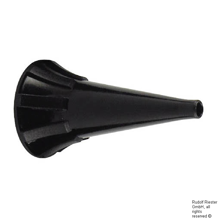Einmal-Ohrtrichter, Ø 2,5 mm, schwarz, für e-scope (500 Stck.)