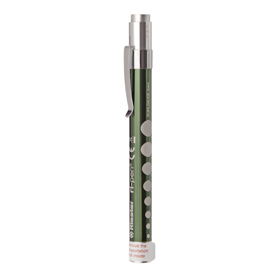 [U21396] ri-pen Diagnostikleuchte, grün, LED 3 V, inkl. 2 Batterien Typ AAA